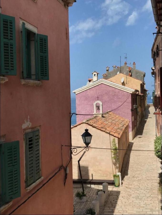 Walls In Old Town Of Rovinj